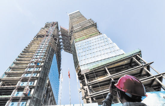 深圳中建钢构大厦项目