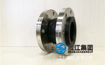 上海不锈钢法兰橡胶软接头口径DN100